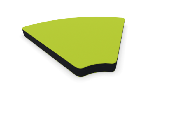 60° wedge-shaped Alfombrilla acolchada Shift+