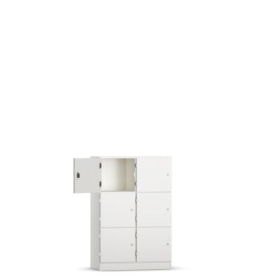 Taquilla VS dos columnas/6 compartimentos