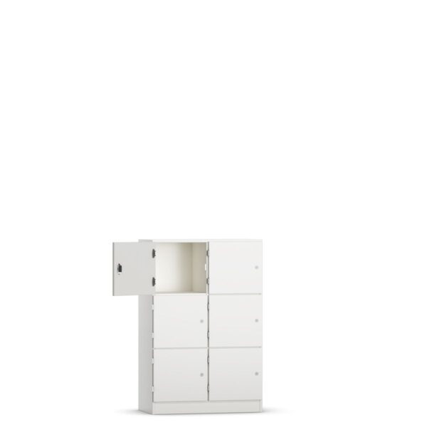 Taquilla VS dos columnas/6 compartimentos