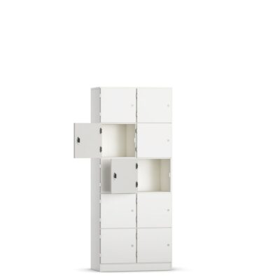 Taquilla VS dos columnas/10 compartimentos