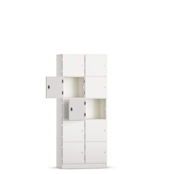 Taquilla VS dos columnas/10 compartimentos