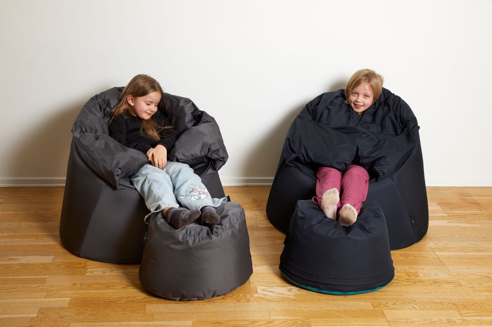 Sillón Puff Protac Sensit, necesidades especiales, autismo, TEA, TDAH, mejora de la propiocepción y la inquietud motora