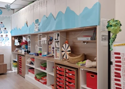 Mobiliario escolar diseñado para Colegio Claret de Madrid