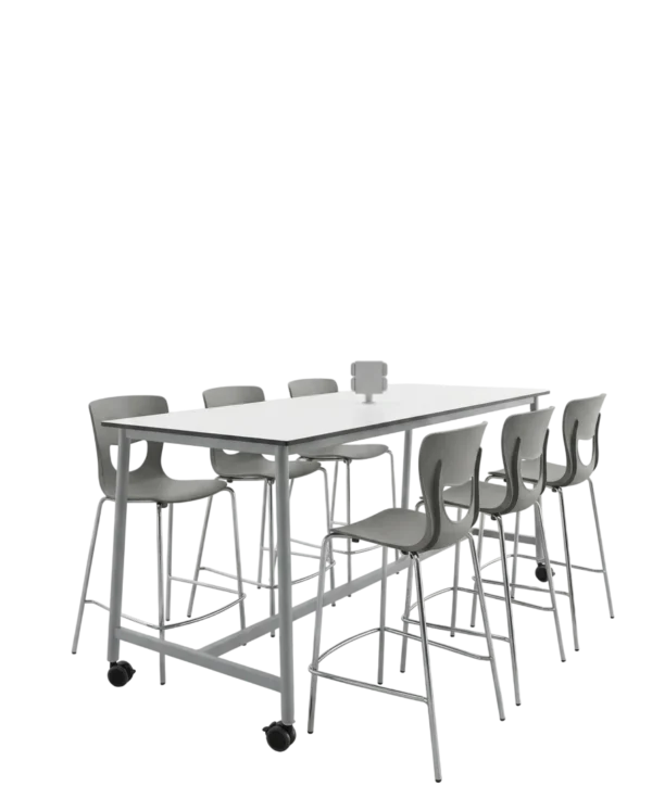 mesa alta laboratorio escolar