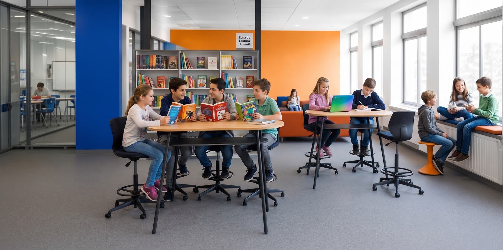 mobiliario para alumnos de primaria