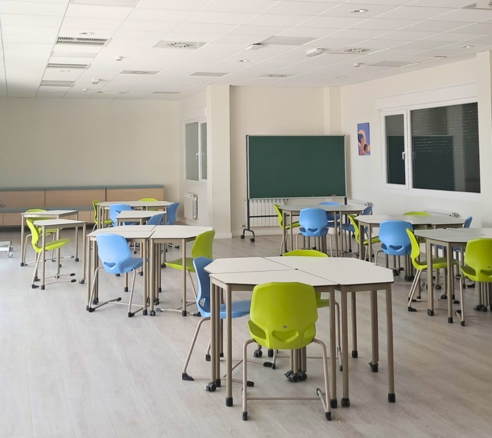 instalaciones edime muebles para colegios
